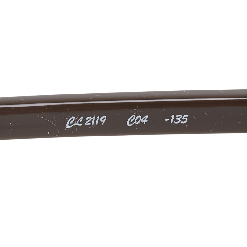 クロエ サングラス グラデーションレンズ CL2119 ブラウン プラスチック レディース Chloe 【中古】_画像6