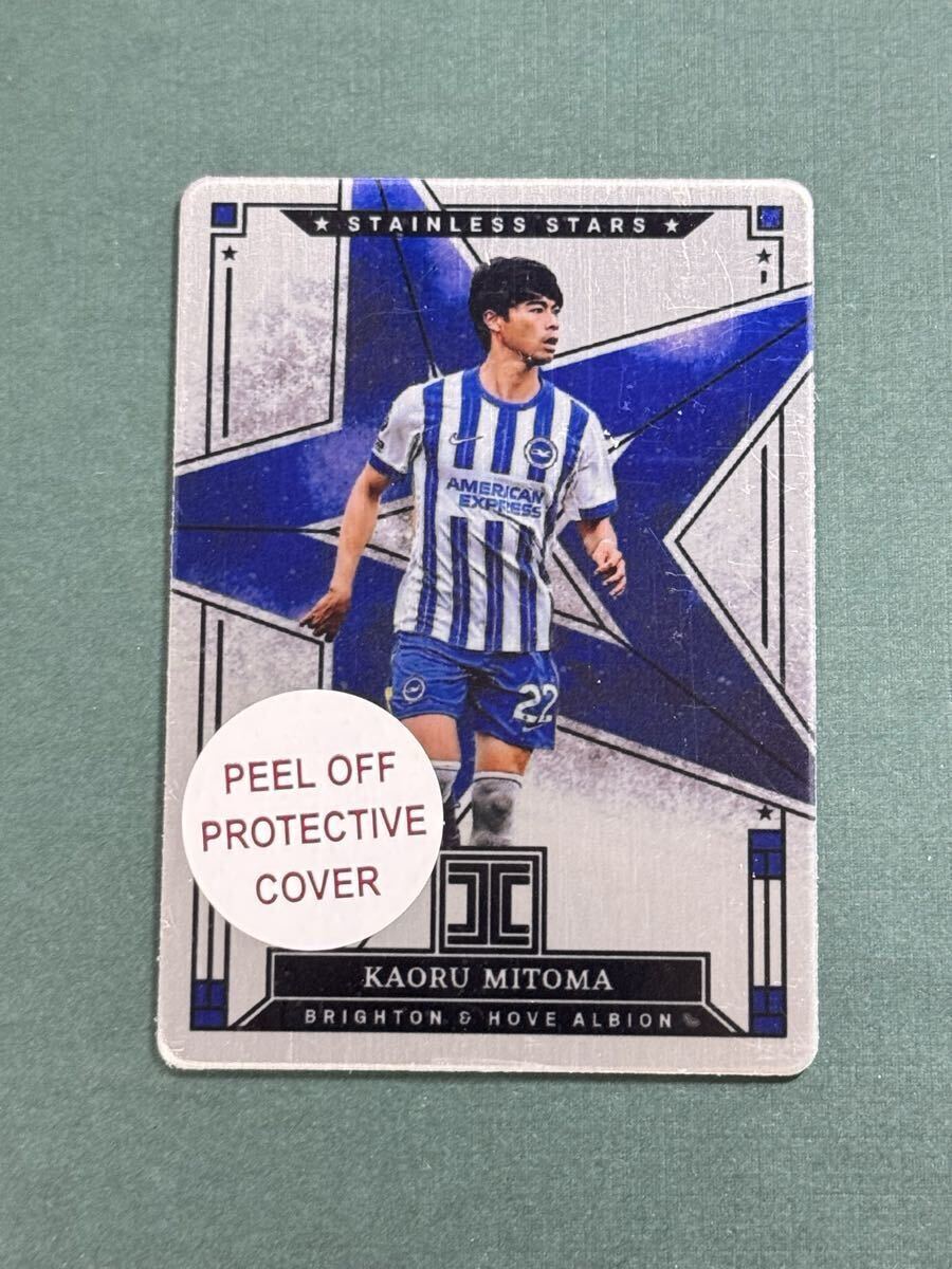 三笘薫 Kaoru Mitoma ルーキーカード PANINI 79枚限定 三笘薫 Kaoru Mitoma 2024-25 Panini Impeccable