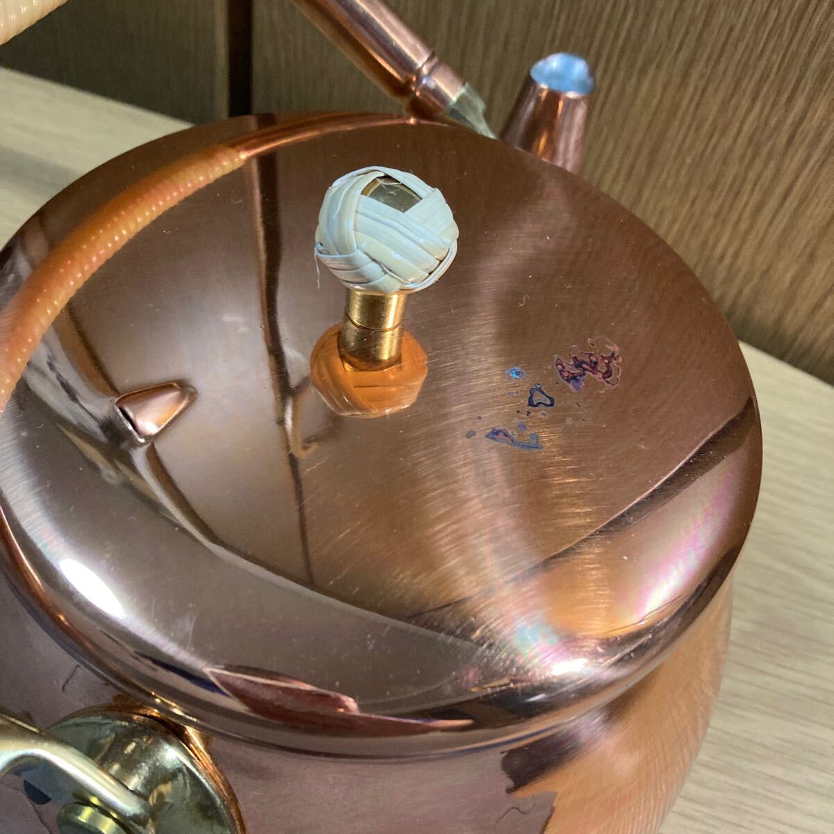 ▼ 銅製≪ケトル 1個≫やかん 2.5L_画像8