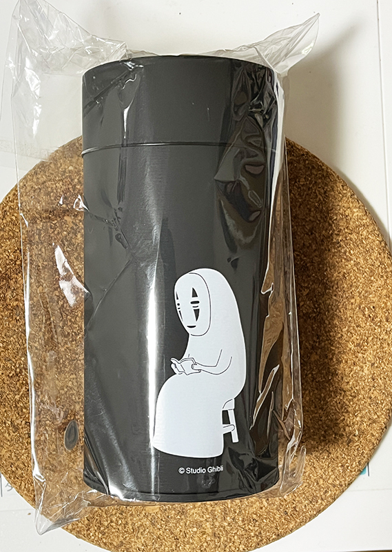 【新品未開封】千と千尋の神隠し カオナシ 茶筒 スタジオジブリ お茶_画像1