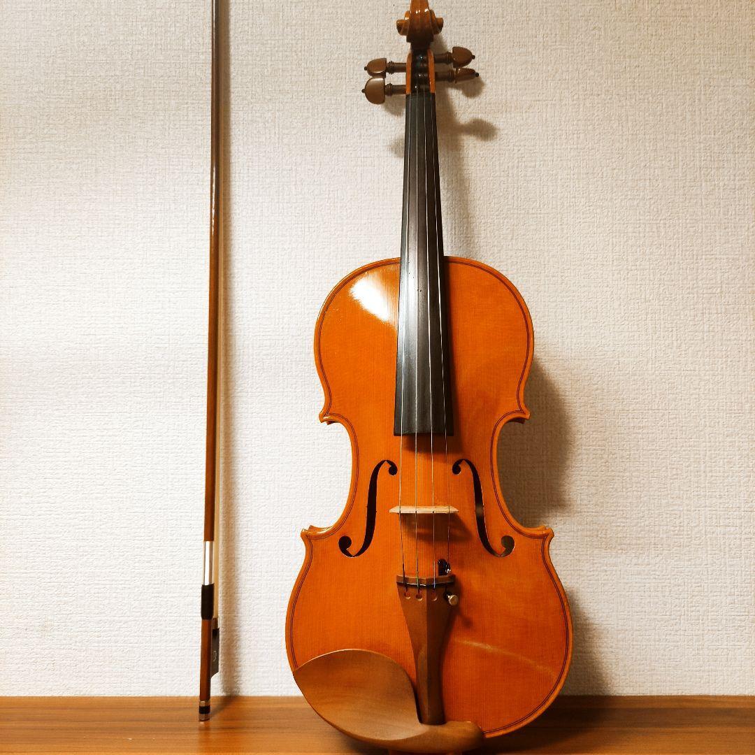 上質ノースタンプ】 フェルナンブコ・ 銀黒檀 バイオリン弓 4/4