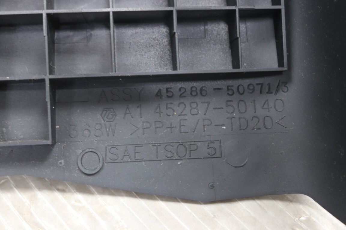 レクサス LS460 Iパッケージ 前期 (USF40) 純正 コラム下 ハンドル下カバー Lexus 破損無 p054023_画像7