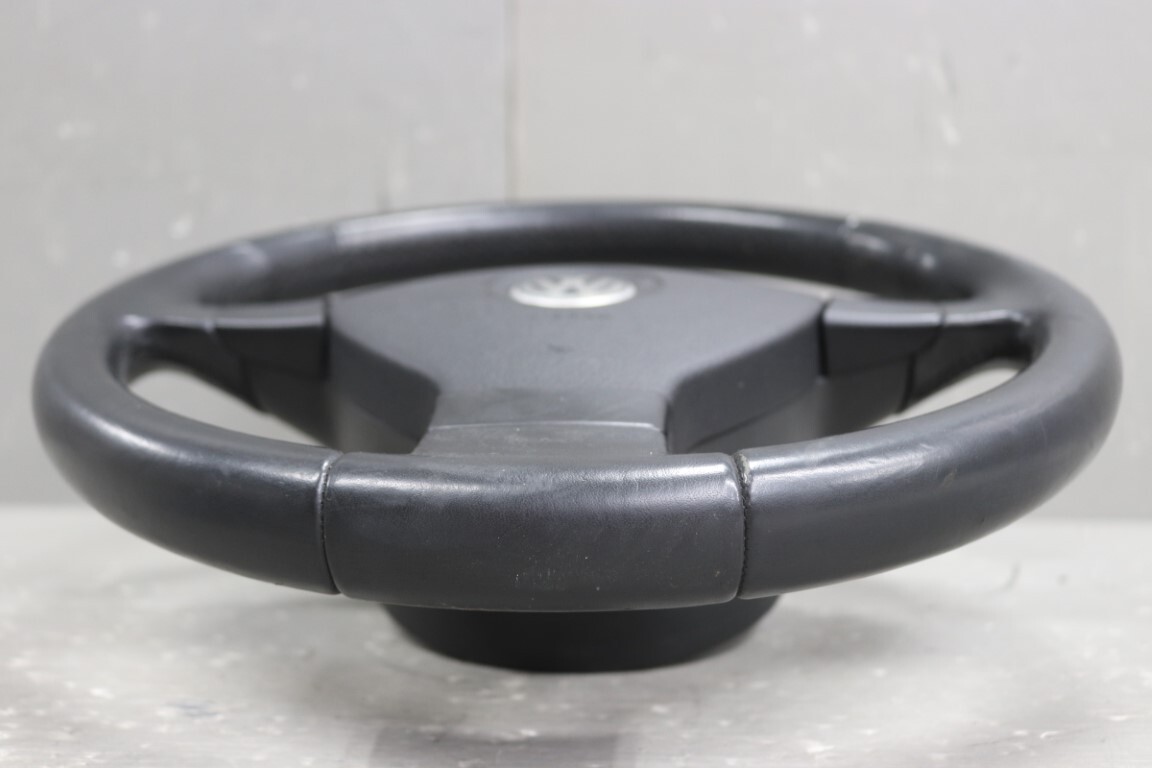 VW パサート ヴァリアント 2.0 FSI 右H (3C) 純正 ステアリングホイール ホーンパッド付 フォルクスワーゲン 破損無 ハンドル p057235_画像5