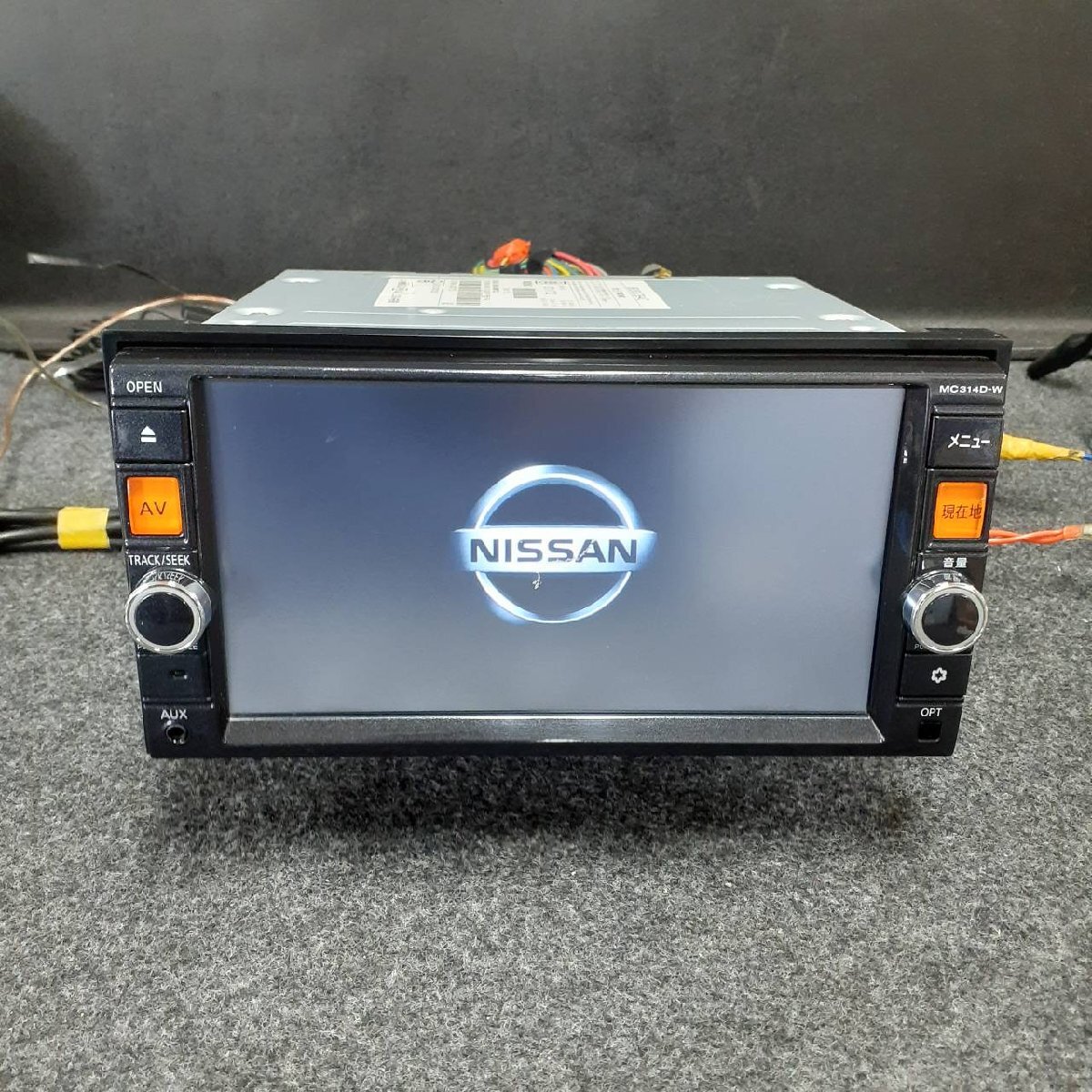 ナビ 日産 MC314D-W BLUETOOTH フルセグ