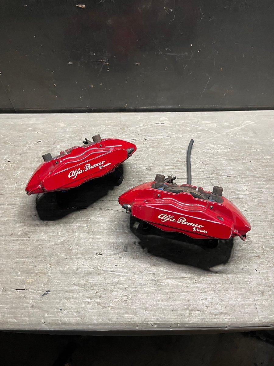 豊富な，新作登場アルファロメオ ジュリエッタ ブレンボ フロント ブレーキ キャリパー brembo 4POT 2点セット b7213-gyr(ブレーキキャリパー)｜売買されたオークション情報、yahooの商品情報をアーカイブ公開 - オ ブレーキキャリパー