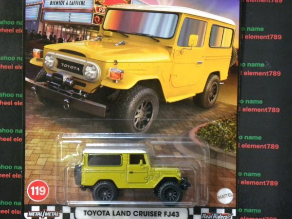  быстрое решение ** Hot Wheels b-ru bird Toyota Land Cruiser FJ43 TOYOTA LAND CRUISER FJ43 premium модель *
