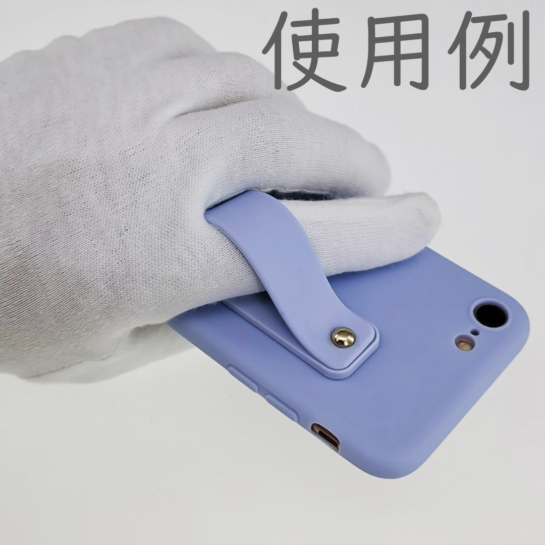 [E36] スマホバンド シリコンベルト [03] レッド_画像8