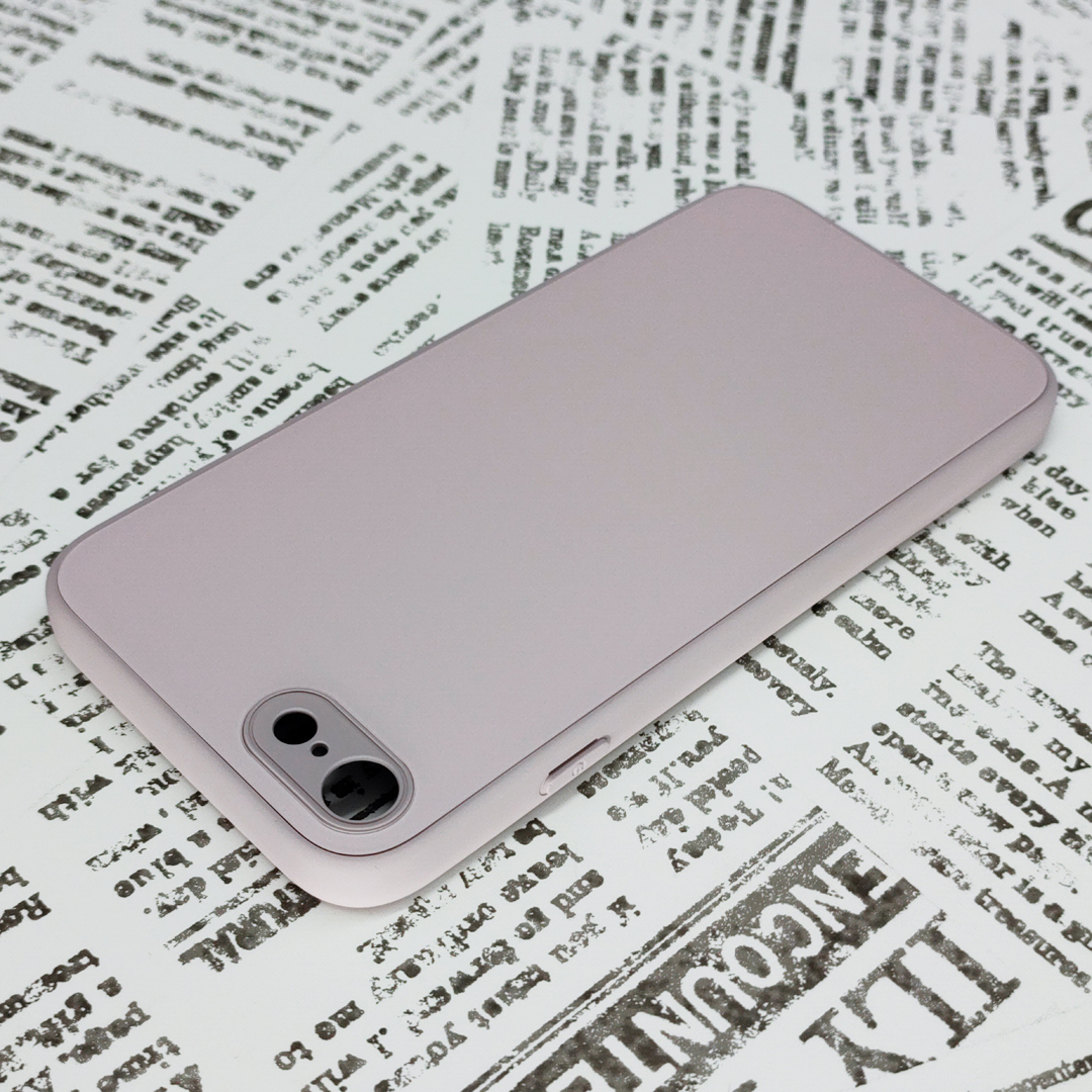 iPhone 7/8/SE ガラス背面シリコンケース [26]ラベンダー (2)_画像5