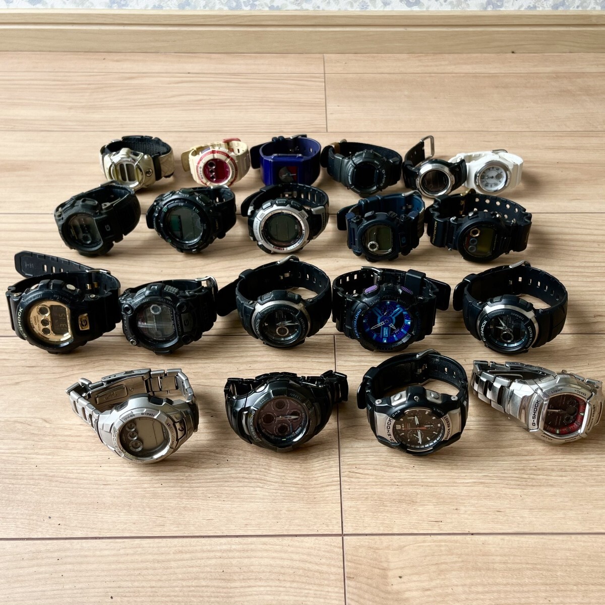 【まとめ】 CASIO G-SHOCK Baby-G PROTREK GIEZ カシオ Gショック G GD DW PRW など デジタル アナデジ 腕時計 ウォッチ 20点 セット