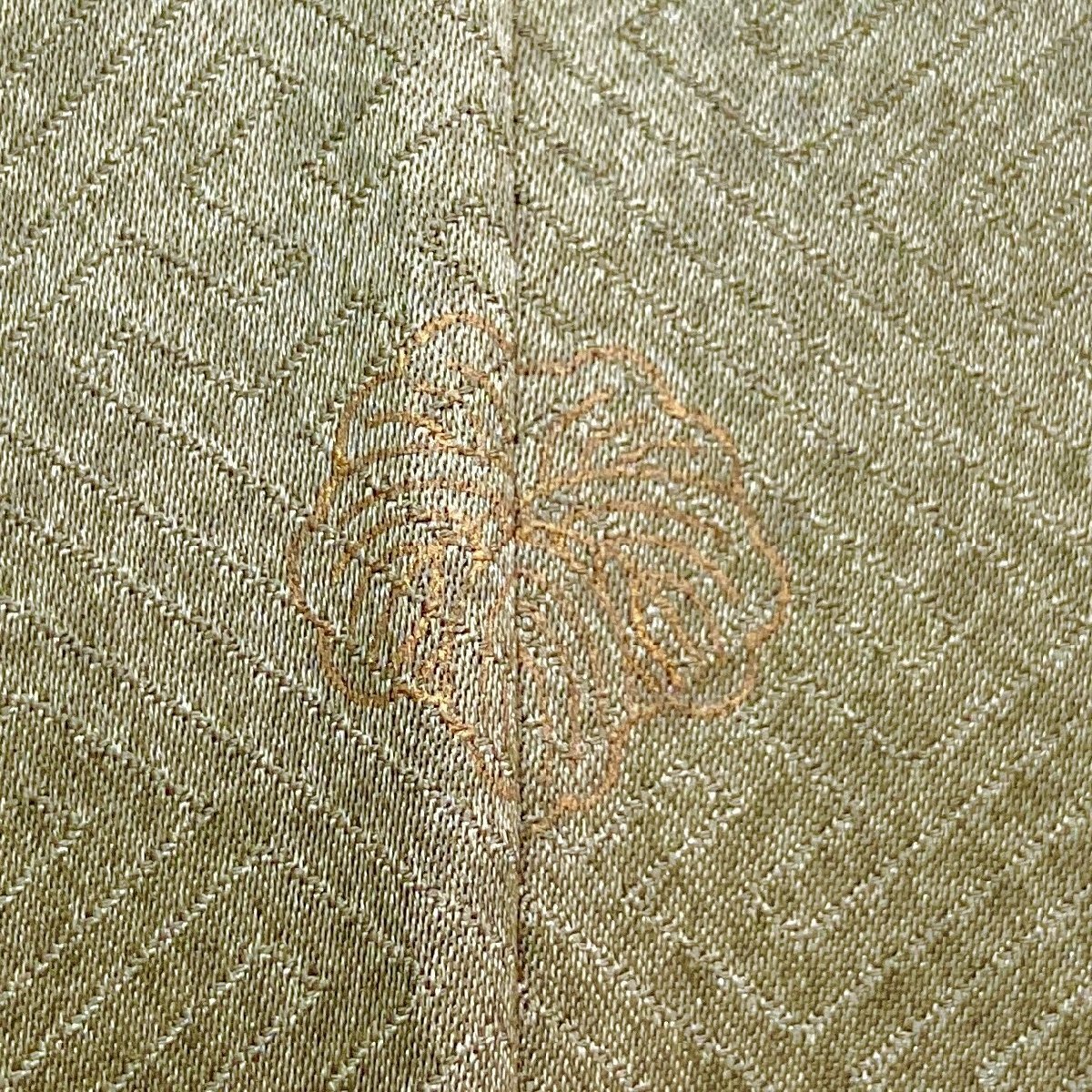 着物月花 金駒刺繍 金彩 花蝶文様 訪問着 未使用品 正絹 金糸 一つ紋 ki5514_画像8