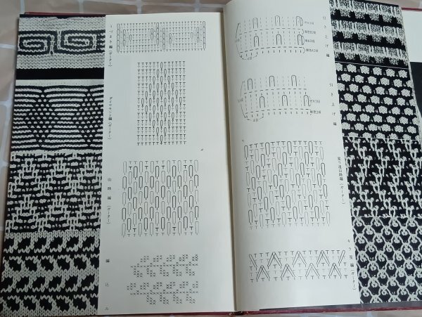 昭和32/30年■萩原編物技芸学校(現白萩服飾専門学校)教科書2冊セット 編物基礎編上下 萩原政子/萩原富美恵_画像4