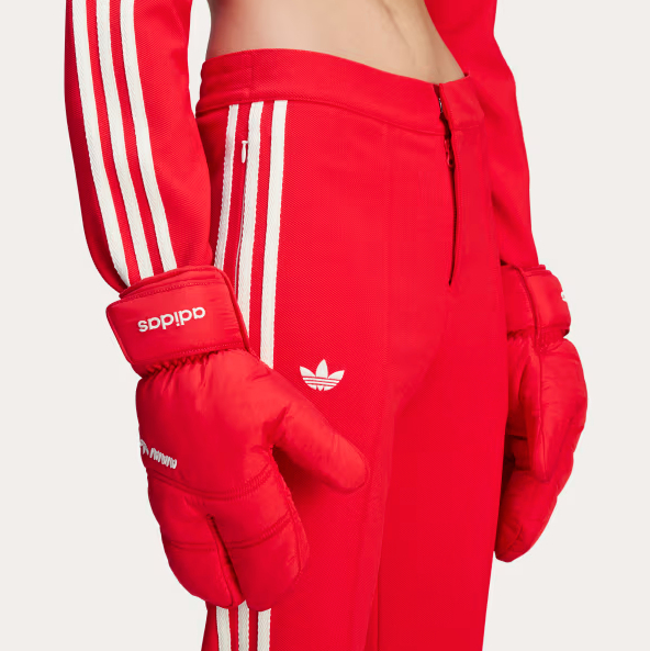 送料無料 新品 adidas Originals by AVAVAV 3本指 グローブ レッド S アディダス オリジナルス アヴァヴァヴ 中綿 手袋 JM0443_画像10