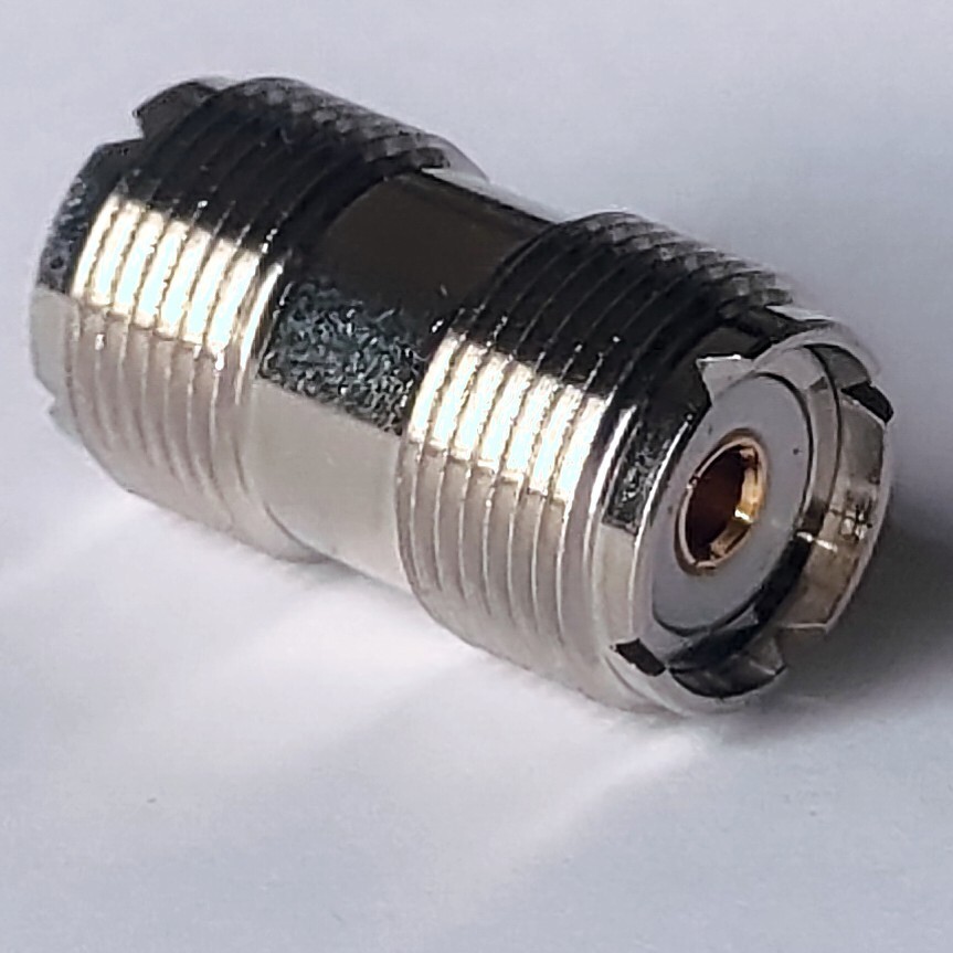 M型中継コネクター　絶縁体はテフロン　欲しい数でお求めください　_画像1