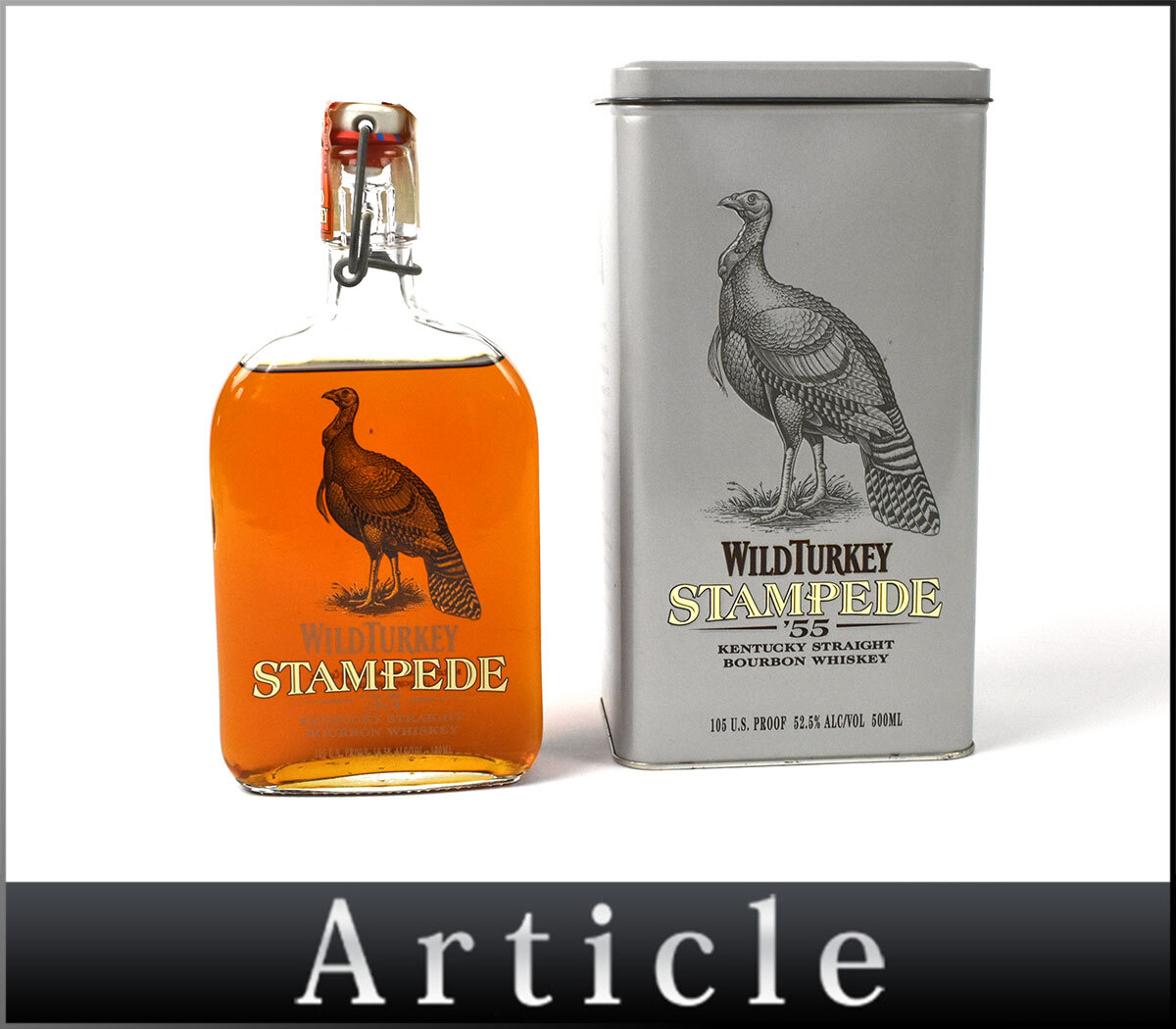 ◇注目! ワイルドターキー スタンピード '55 500ml 52.5％ 箱 冊子付き バーボン