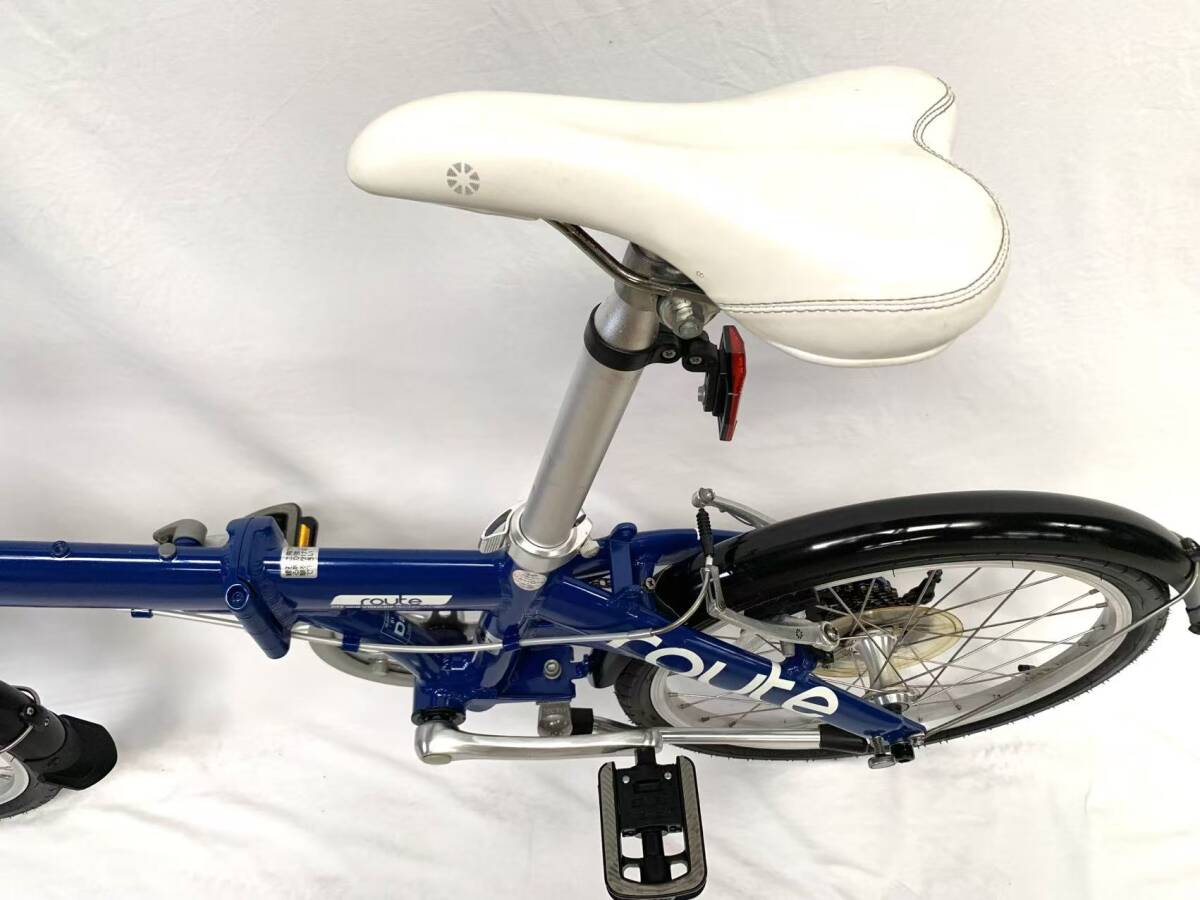 即乘】1円～ダホン DAHON 折り畳み自転車 route 超軽量12キロ
