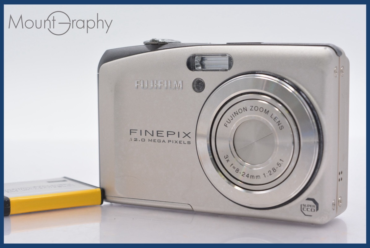 ☆極上美品☆ 富士フィルム FUJIFILM FinePix F60fd 3x バッテリー付属