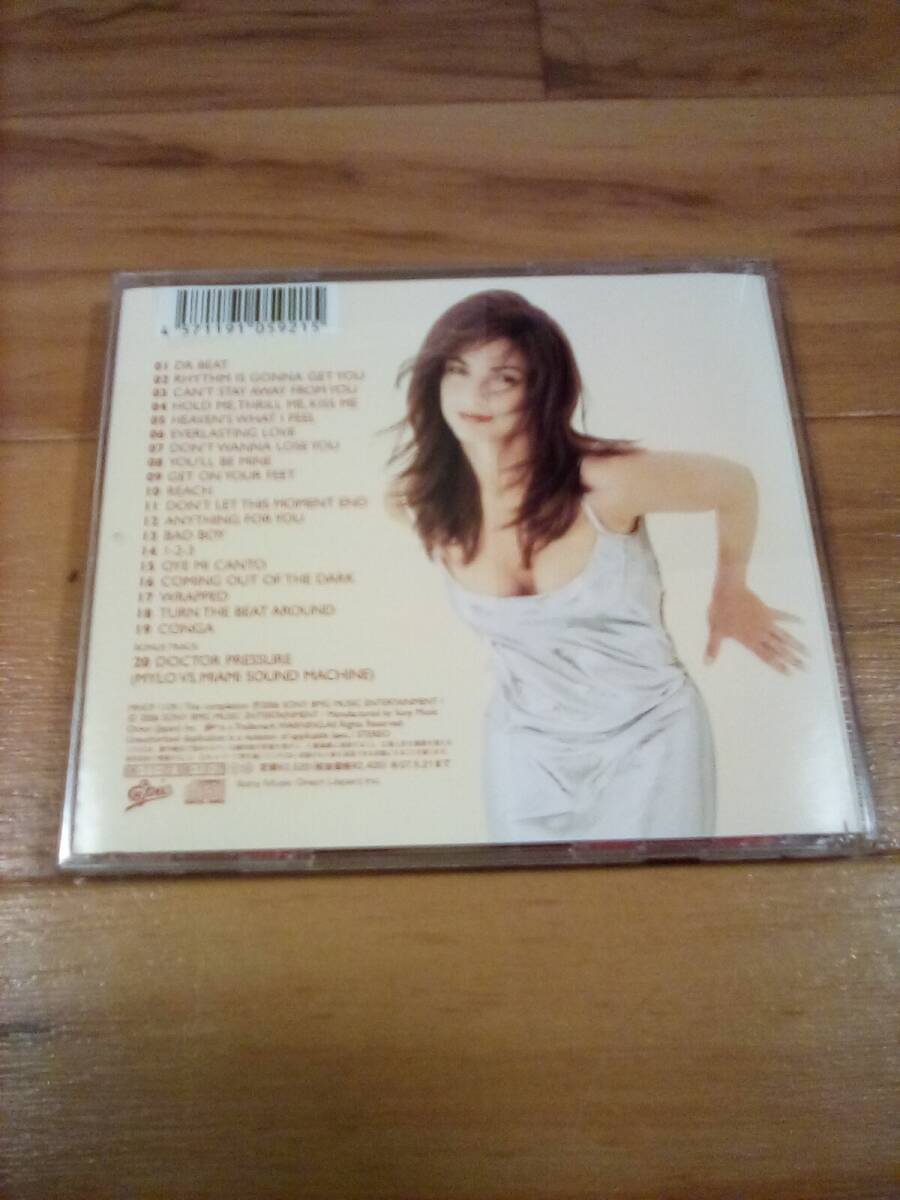 国内盤★The Very Best of Gloria Estefan ベリー・ベスト・オブ・グロリア・エステファン_画像3