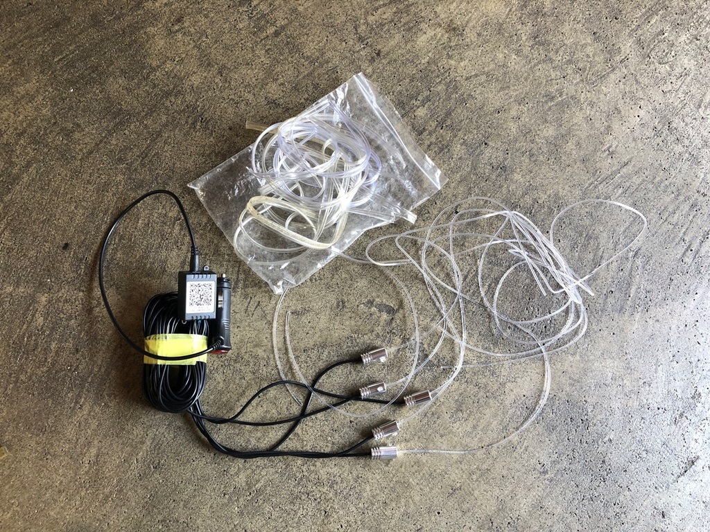 シェアスタイル ウィンカー機能専用 シーケンシャルLEDテープ その他　光物set 中古品_画像9