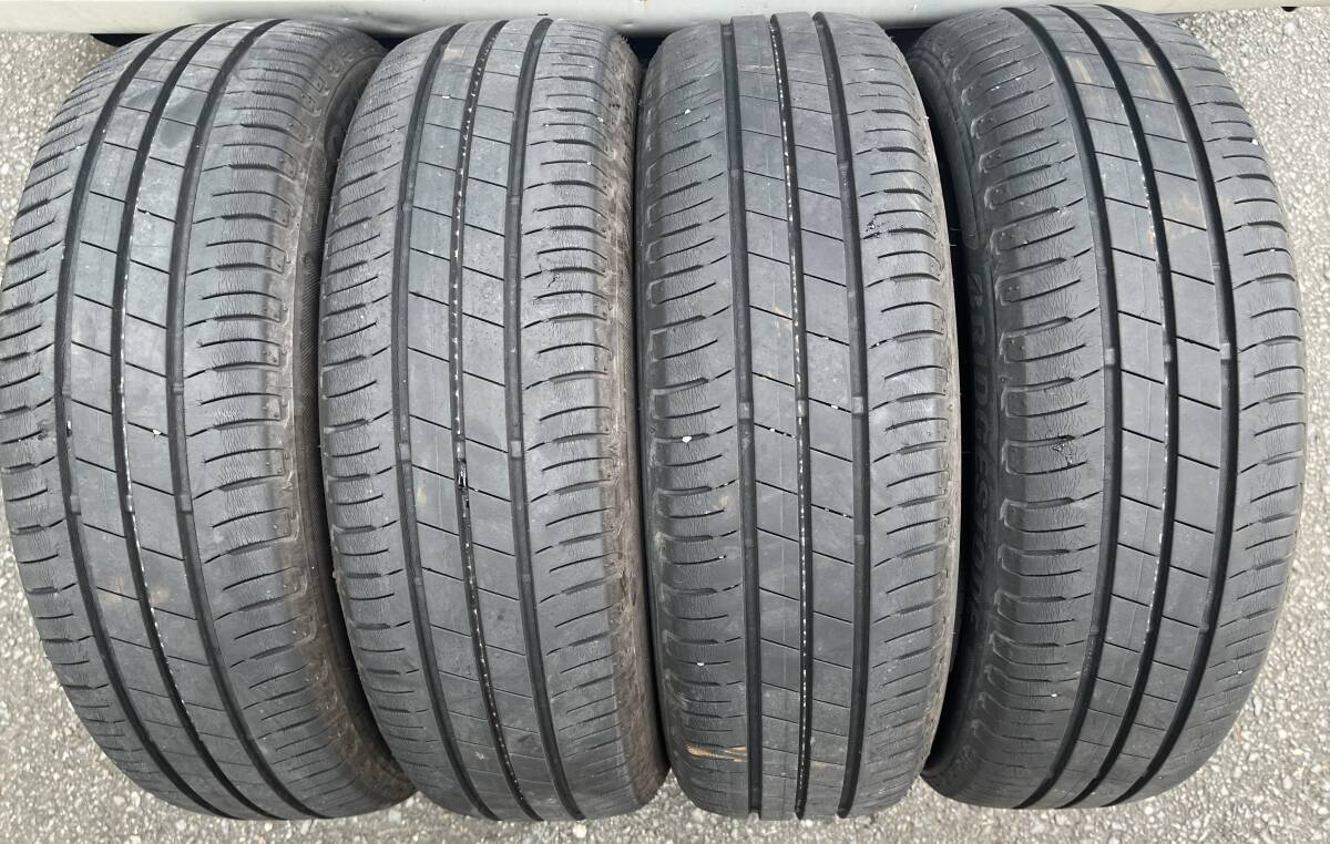 BS ECOpIa EP150 165/60R15 中古4本セット 8/30_画像1