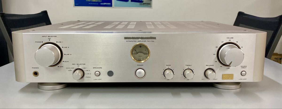 Marantz マランツ PM-17SA Ver.2 リモコンあり 動作確認済み Marantz PM-17SA ver.2の仕様 マランツ