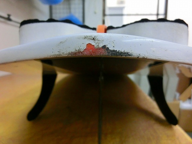 5DくS サーフボード ショート placebo フィン付 MAYHEM FISH プレセボ 5.7F_画像10