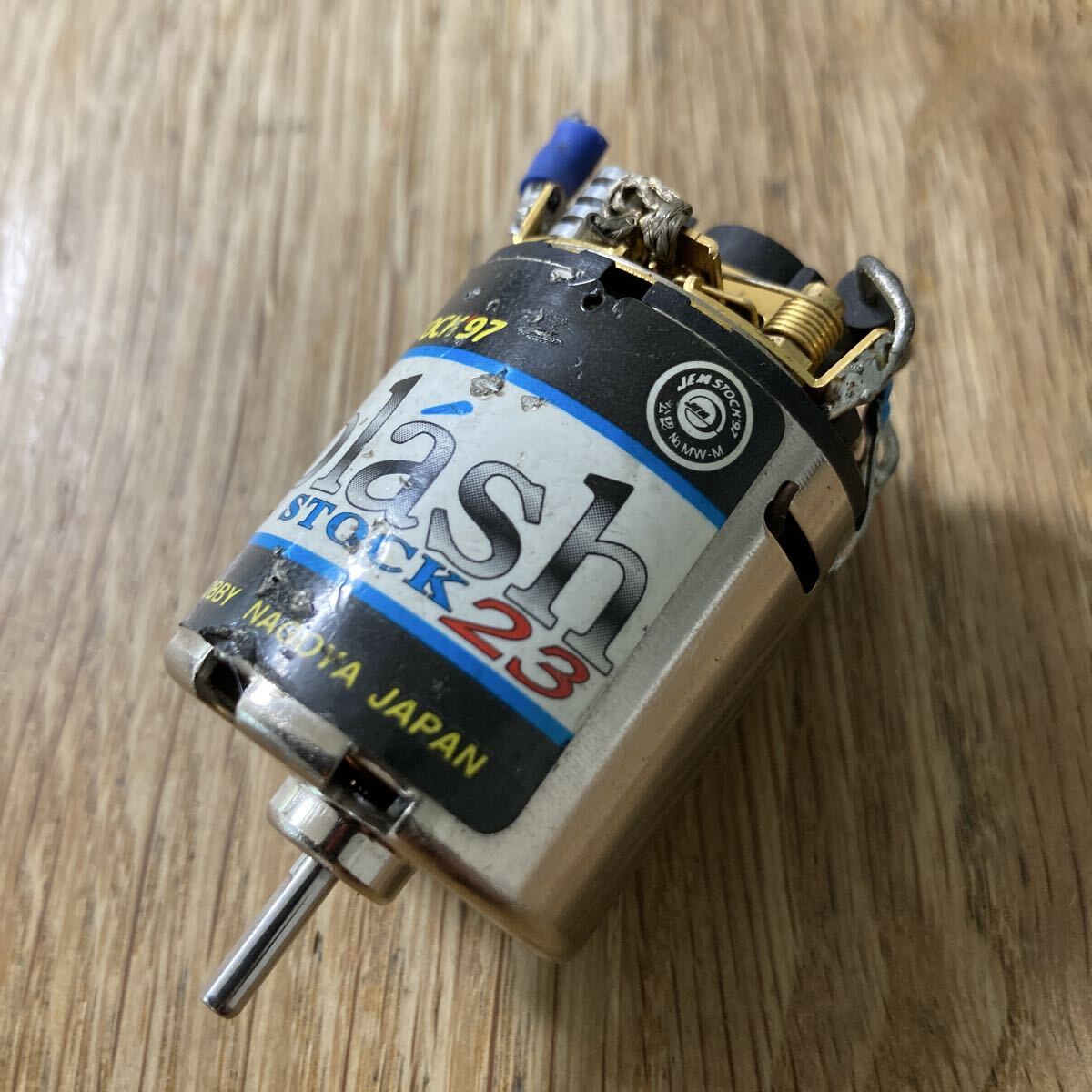 TEAM ATLAS JEM STOCK ’97 Splash STOCK23 vintage motor 1/10 RC アトラス スプラッシュ ストック モーター ラジコン 作動未確認 要調整_画像2