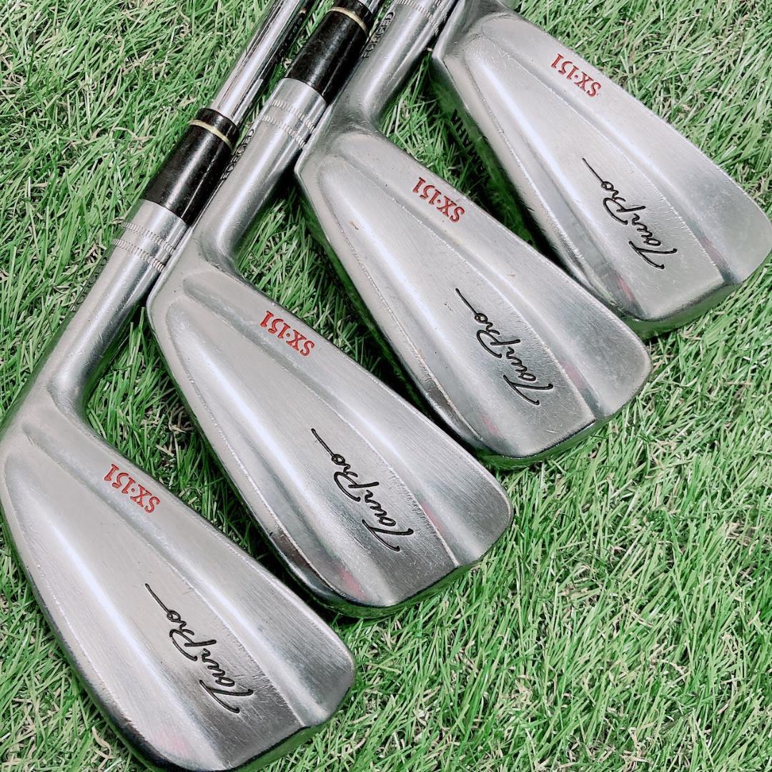 ヤマハ YAMAHA TOUR PRO SX151 アイアンセット8本 3-P DG 男性 右利き マッスルバック_画像2