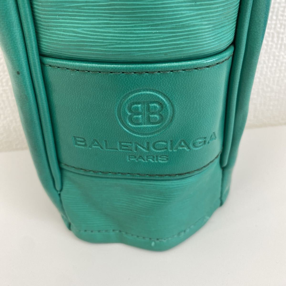 refle● レア！BALENCIAGA バレンシアガ ゴルフクラブカバー　 ヘッドカバー　レザー　現状品_画像3