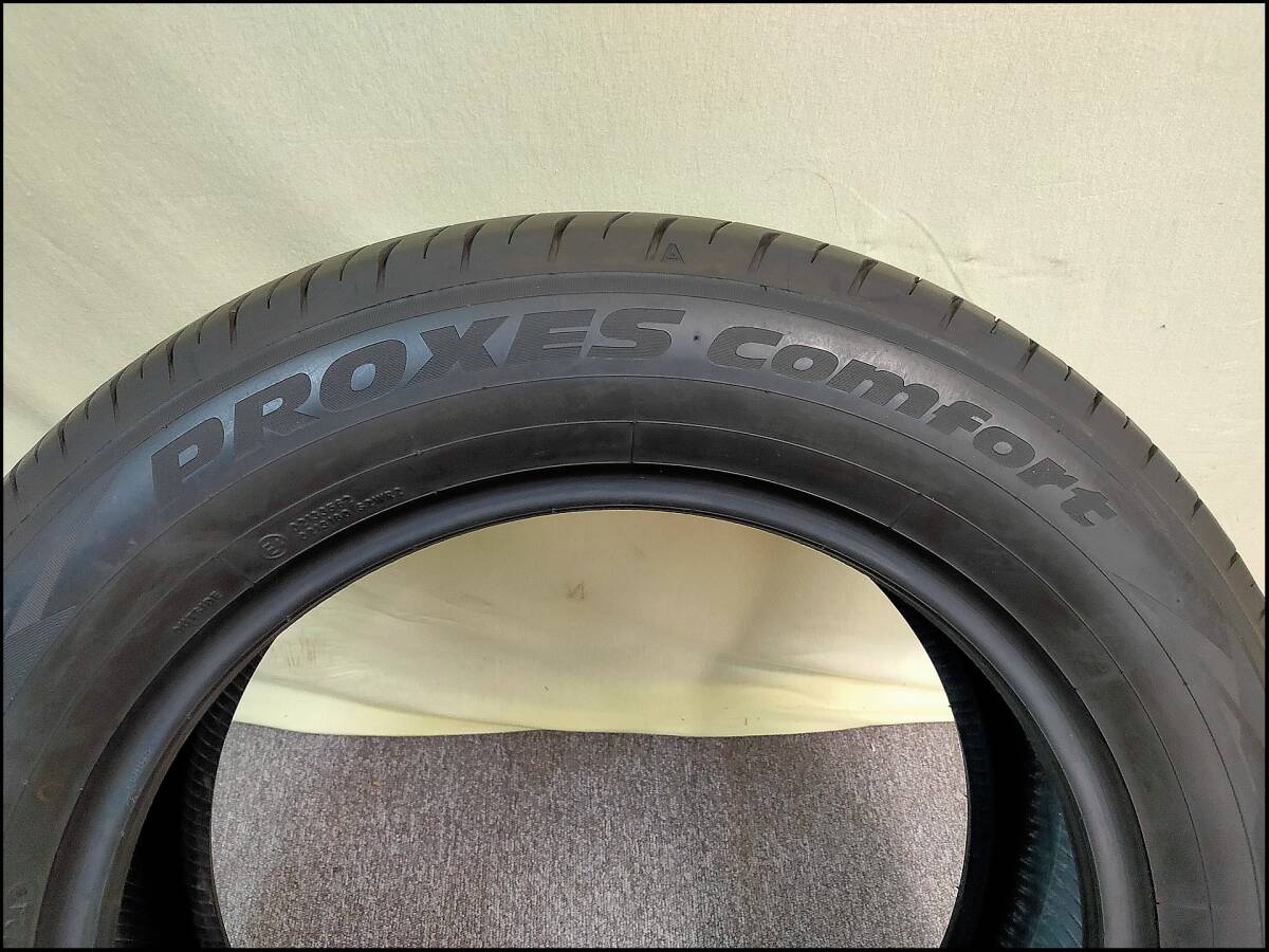 1本 バリ溝 2024年 TOYO PROXES comfort 225/60R18 100H トーヨー プロクセス コンフォート_画像8