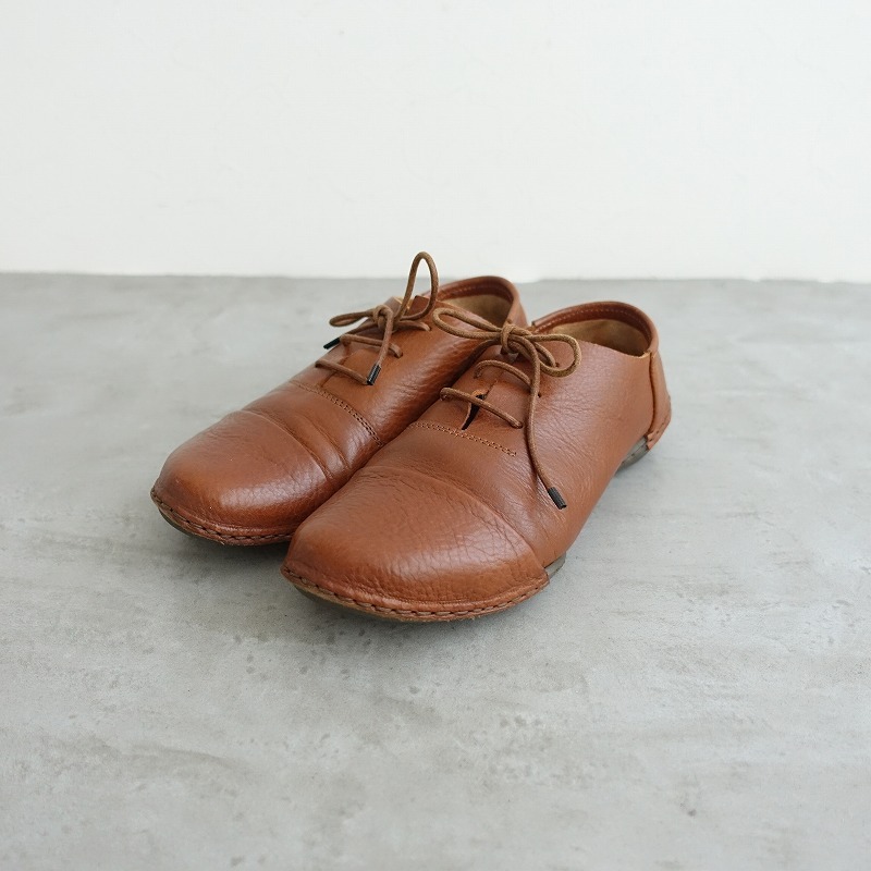 【定価4.5万】トリッペン trippen *Cello レースアップシューズ 36/23*レザー皮革ブラウン0725(sh7-2507-84)【30H52】_画像1