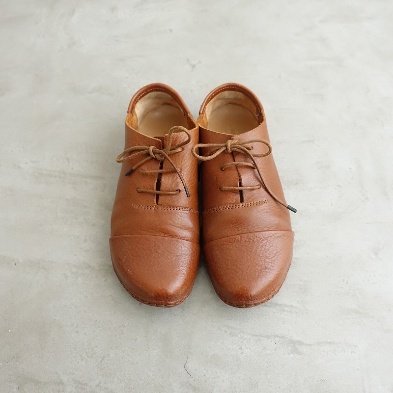 【定価4.5万】トリッペン trippen *Cello レースアップシューズ 36/23*レザー皮革ブラウン0725(sh7-2507-84)【30H52】_画像2