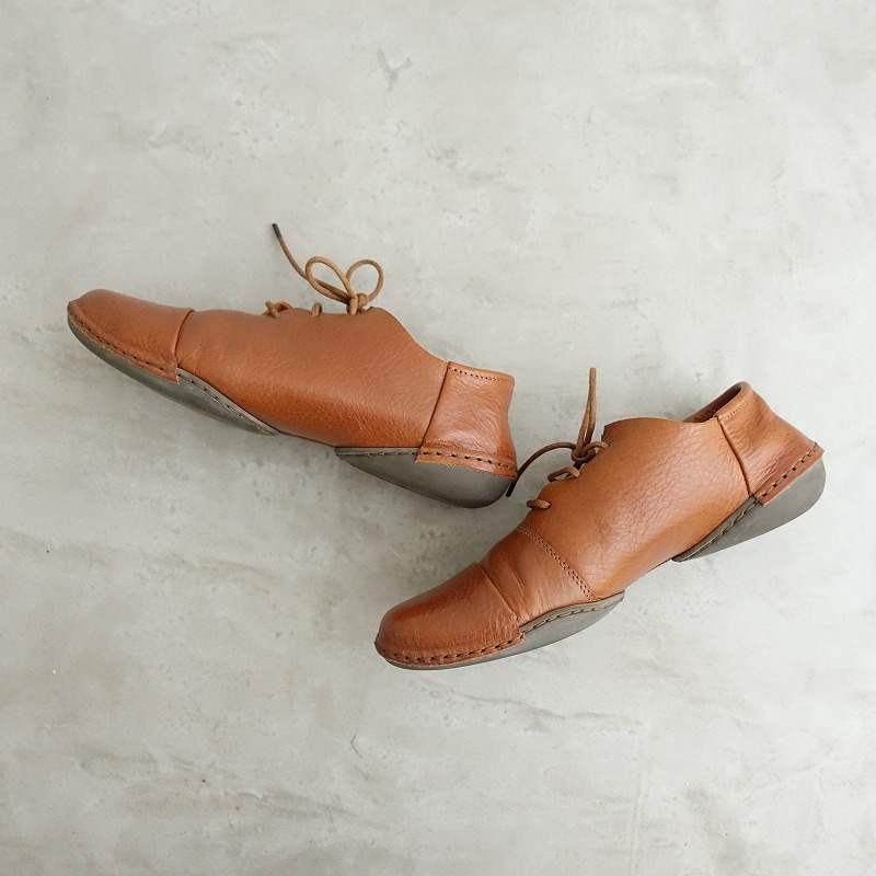 【定価4.5万】トリッペン trippen *Cello レースアップシューズ 36/23*レザー皮革ブラウン0725(sh7-2507-84)【30H52】_画像6