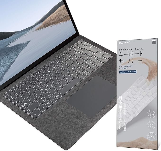 Microsoft Surface Laptop 3 (2019発売) 専用 キーボードカバー JIS 日本語配列 TPU材料 保護(hù)カバー 　HH0570