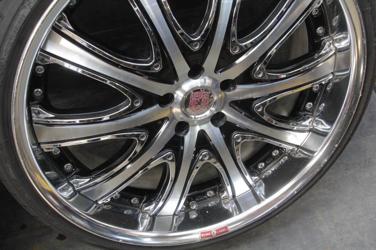 中2条件付送料無料 クラブリネア CL-30 5穴 22×9JJ +31 5H PCD114.3 夏タイヤ 245/30R22 2本セット CLUB LINEA 22×9.0JJ C+31(L) BP-S_画像6