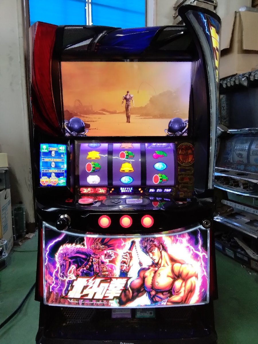 パチスロ実機 北斗の拳 スマスロユニット付 スマスロ 実機 税込 タイヨーエレック L パチスロ北斗の拳AD