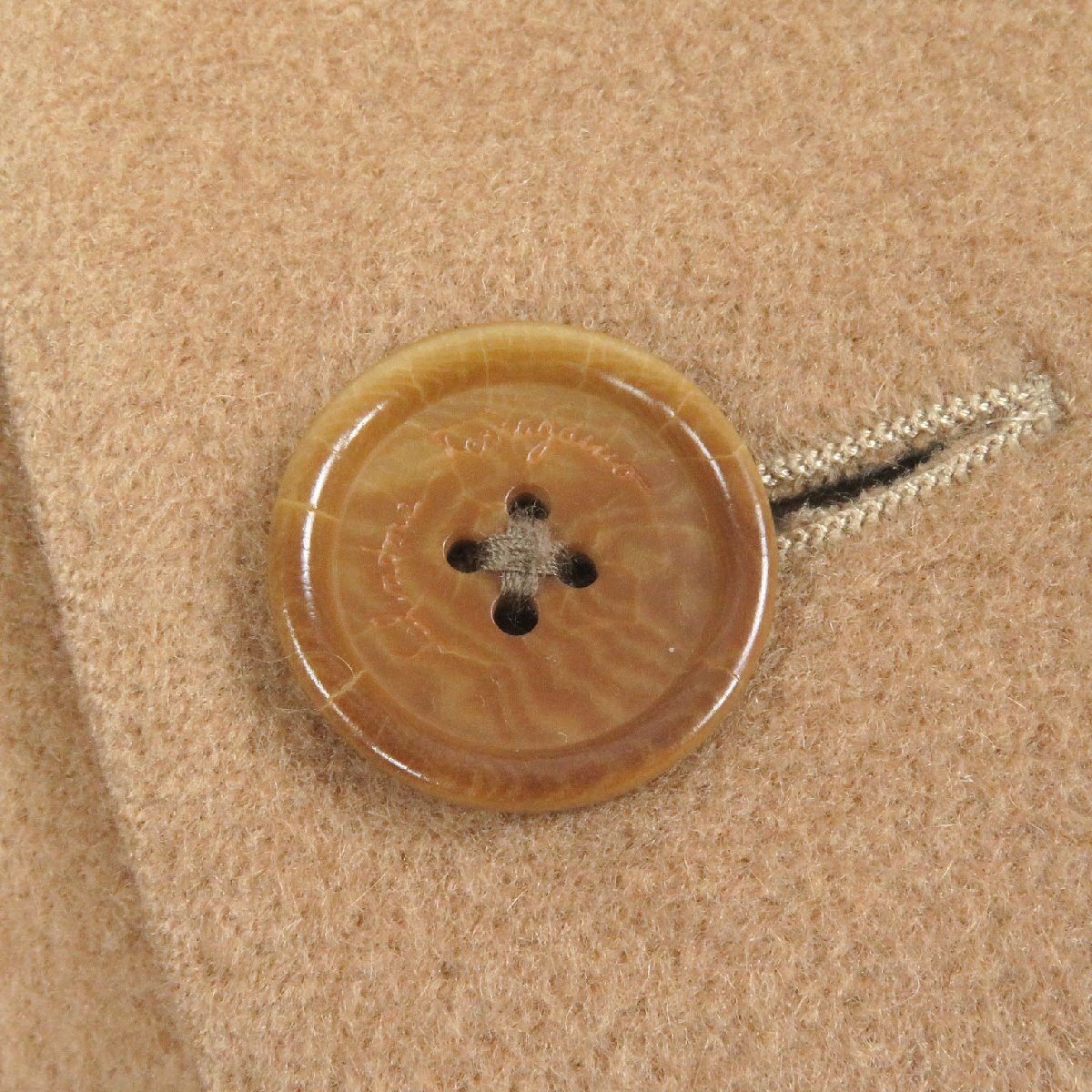  хорошая вещь *Salvatore Ferragamo Salvatore Ferragamo Camel 100% длинный длина Пальто Честерфилд Camel 52 Италия производства стандартный товар мужской 