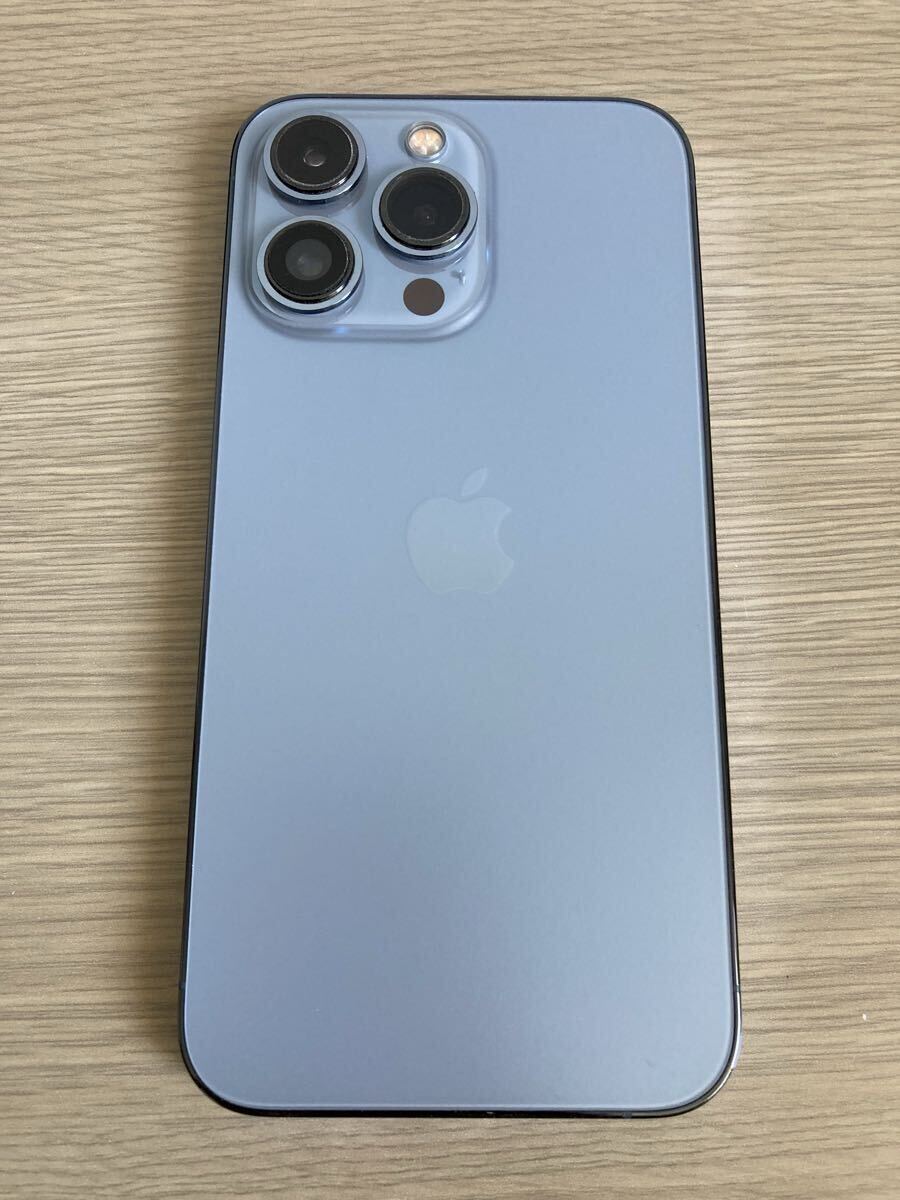 【美品】iPhone13Pro 512GB シエラブルー 液晶・バッテリー新品 美品 iPhone13Pro 512GB シエラブルー SIMフリー バッテリー100