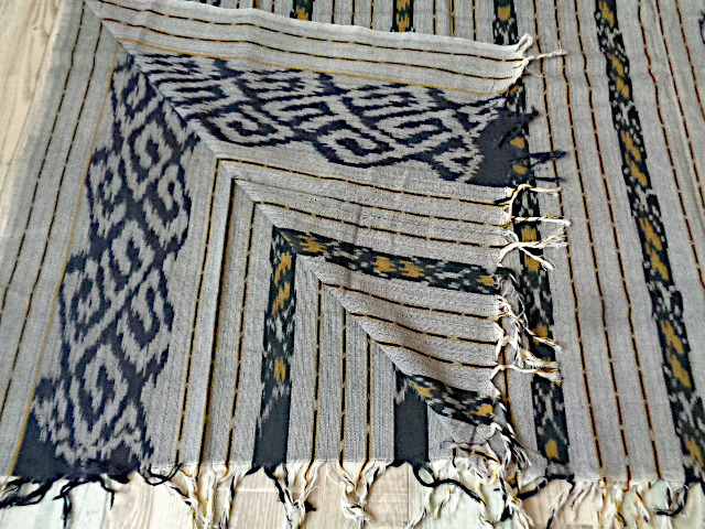 3●大きめサイズ●イカット●アジアン雑貨●バリ島●マルチカバー_画像4