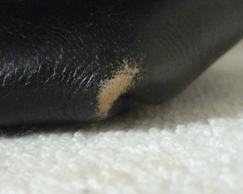 良品　ボックス21　box21　レザー　本革　ブラック　黒　トート　ハンド　バッグ　レディース_画像3