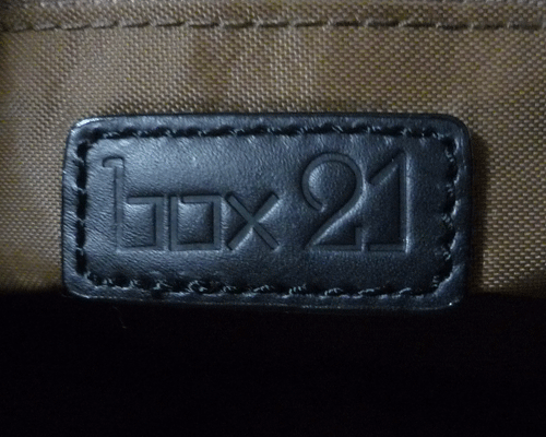 良品　ボックス21　box21　レザー　本革　ブラック　黒　トート　ハンド　バッグ　レディース_画像5