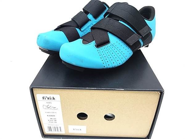 ★★フィジーク FIZIK R5 テンポ パワーストラップ R5 TEMPO POWER STRAP ブルー/ブラック EU40 25.7cm