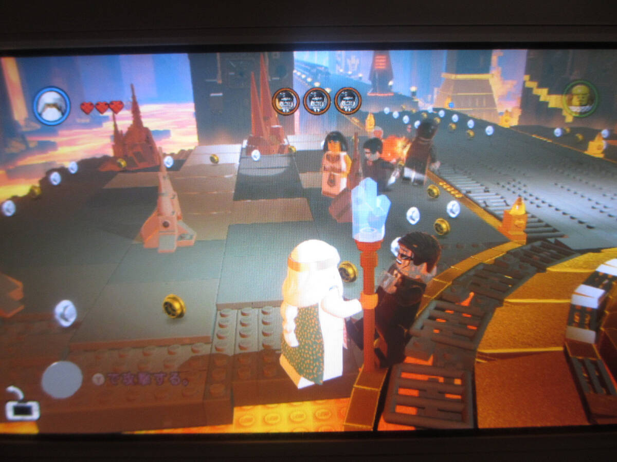 ★★s 任天堂 Nintendo WiiU LEGO ムービー ザ・ゲーム レゴ サイコーの冒険 エメットとマスタービルダー ソフト Wii U 動作確認 ☆★_画像4
