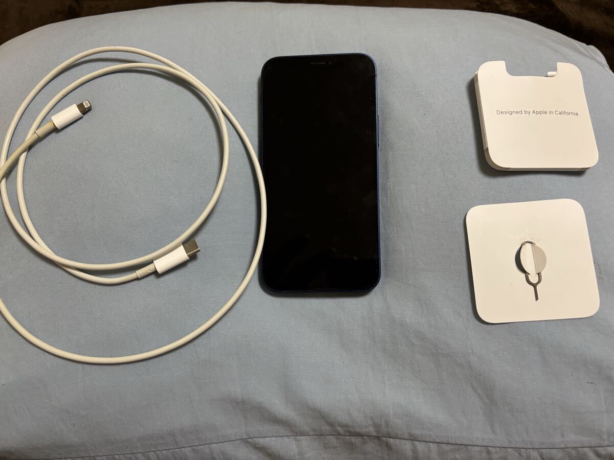 iPhone 12 ブルー 【ジャンク品】 iPhone 12 ブルー 64GB SIMフリー ジャンク iPhone12 ブルー 64GB SIM