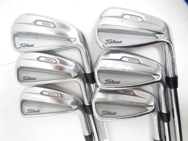 [5908] Titleist T100S 2021 железный NSPRO MODUS3 TOUR115(S) 6 шт. комплект (1408)