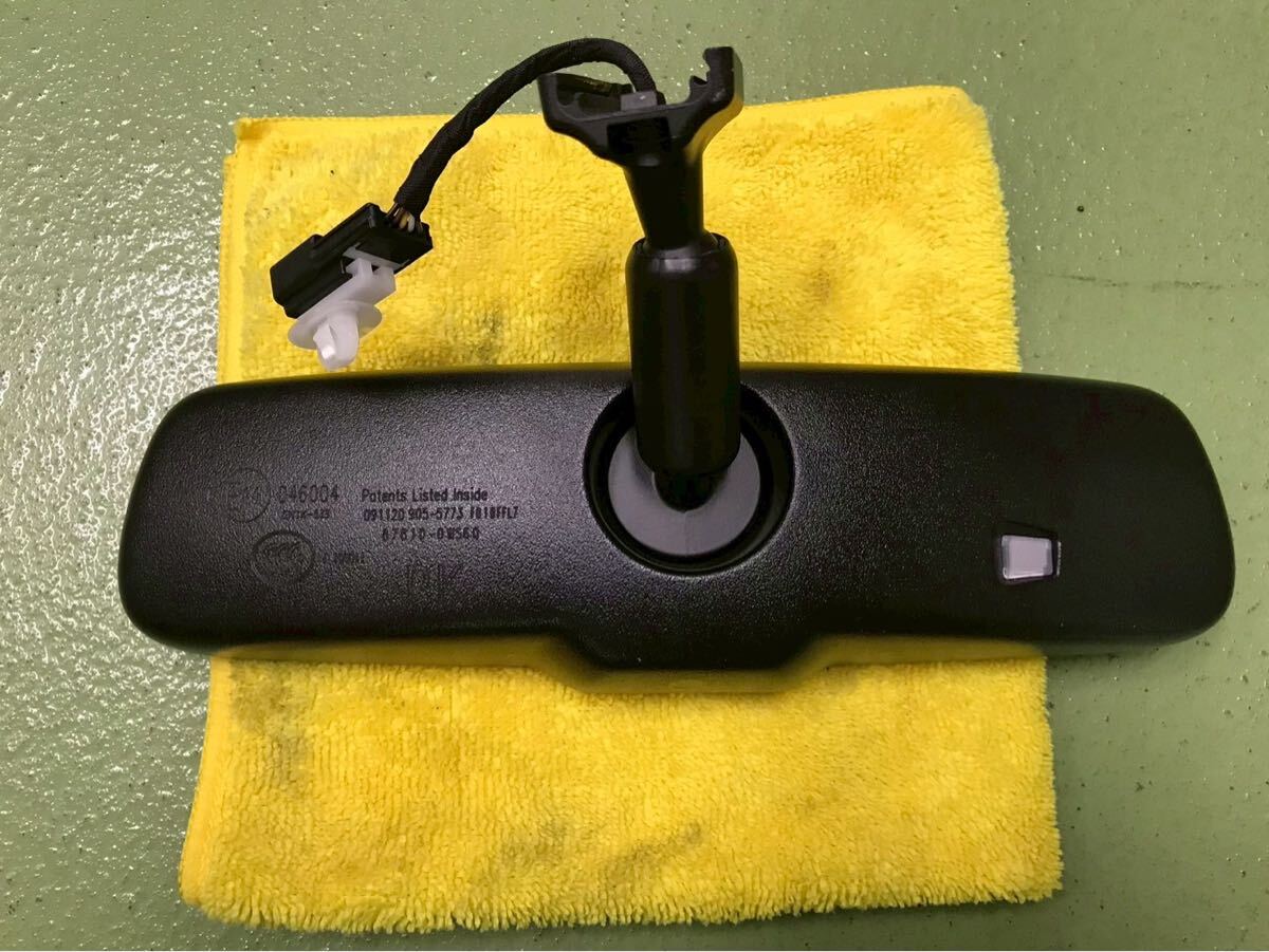 257-124-01 TOYOTA トヨタ 純正 ルームミラー バックミラー 本体 87810-0WS60 プリウス_画像6