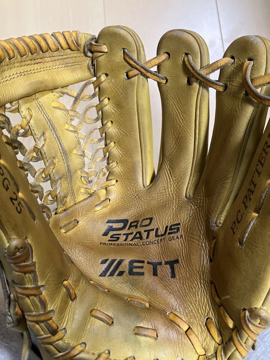 お得，得価ZETT プロステイタス 硬式 グラブ 内野 サード BPG25(内野手用)｜売買されたオークション情報、yahooの商品情報をアーカイブ公開 - オークファン 大人用