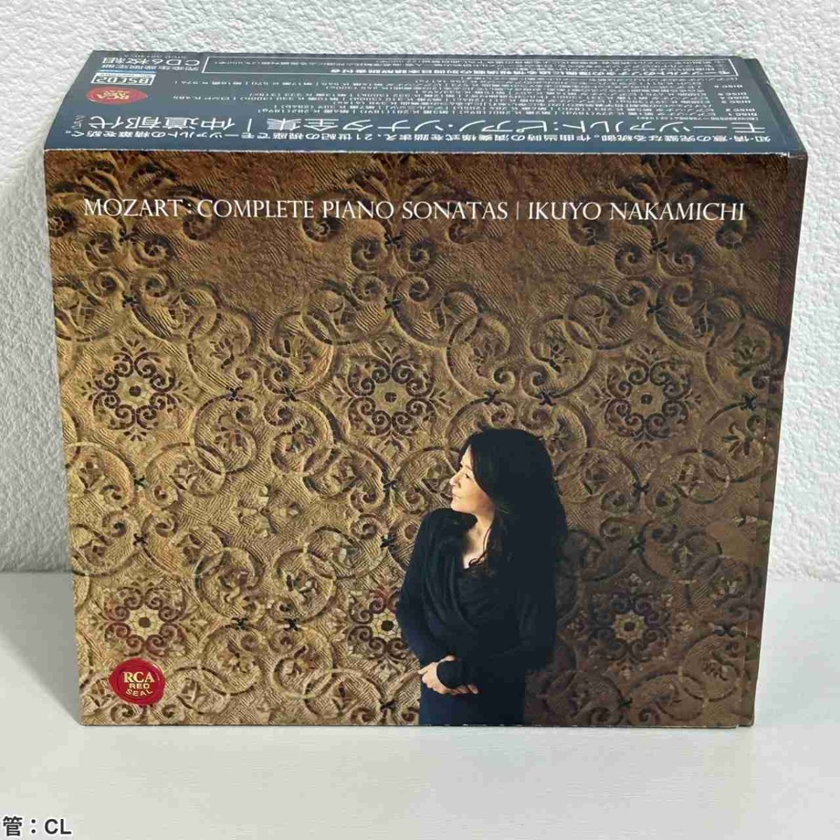 6CD BOX 帯あり　仲道郁代／モーツァルト：ピアノ・ソナタ全集 6CD BOX 帯あり 仲道郁代／モーツァルト：ピアノ・ソナタ全集