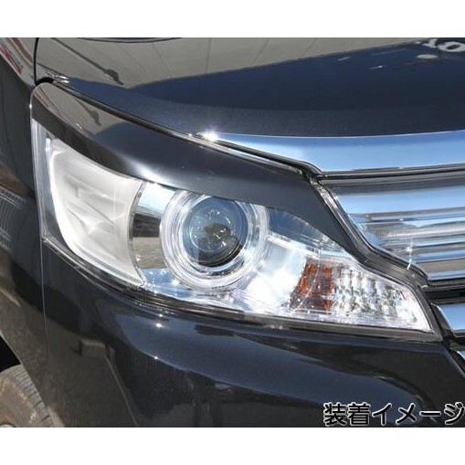  Spacia a custom MK32S H25 год 3 месяц ~ MK42S H27 год 5 месяц ~ SUZUKI SpacaCustam не крашеный товар eye line ("реснички") T-3 левый и правый в комплекте новый товар (NO.333)