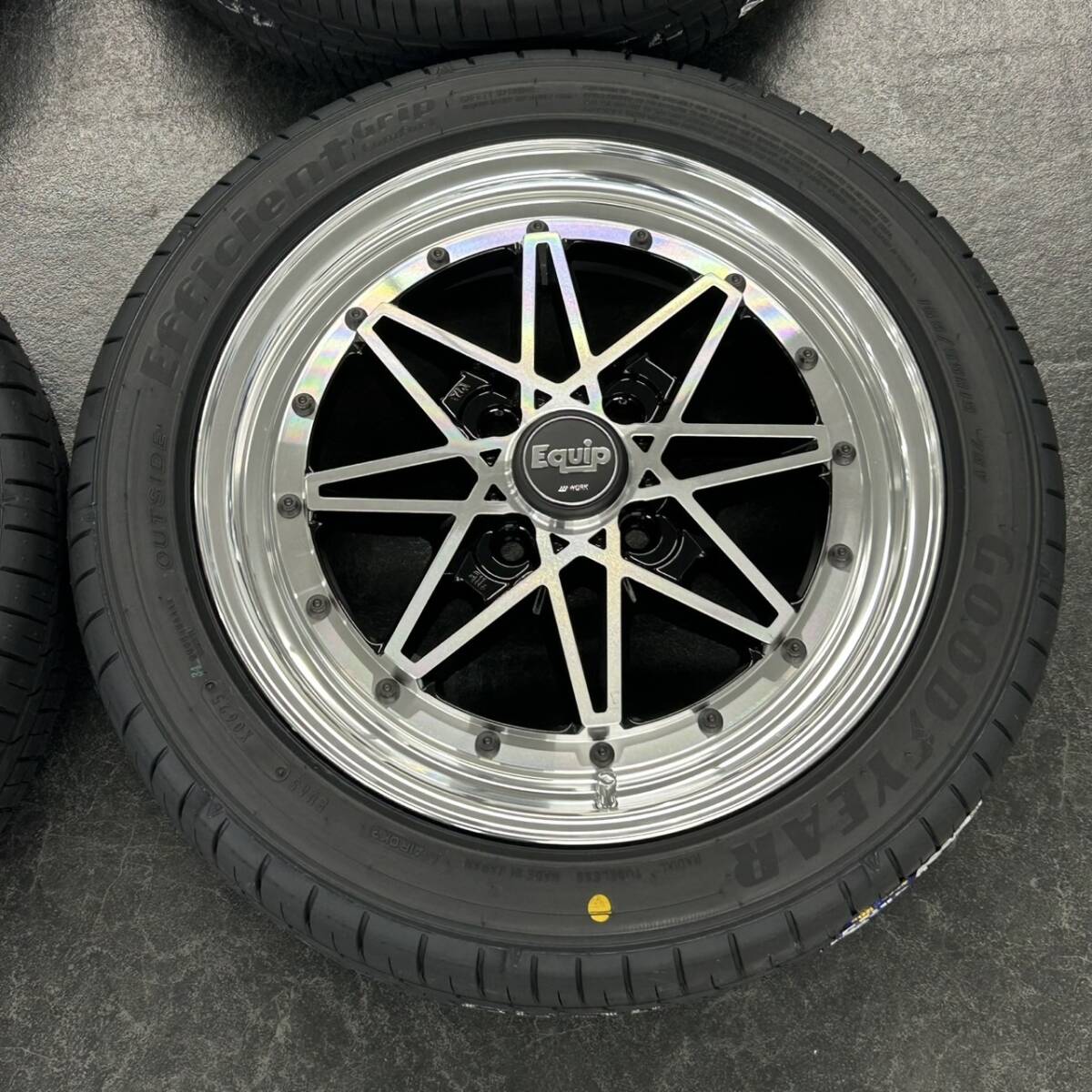 値下げ&送料込み ワーク エクイップ03 5J-15 +42 4穴-PCD100 №29 新品 4本 WORK エクイップ 03 15インチ 5J +42 4H PCD100