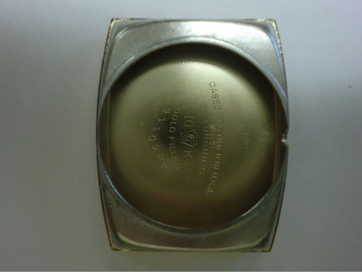 OH済み LONGINES ロンジン 10KGF 手巻き cal.10L オリジナル カッパーダイヤル ラージトノーケース オリジナル尾錠 希少 オメガ iwc Rolex _画像10